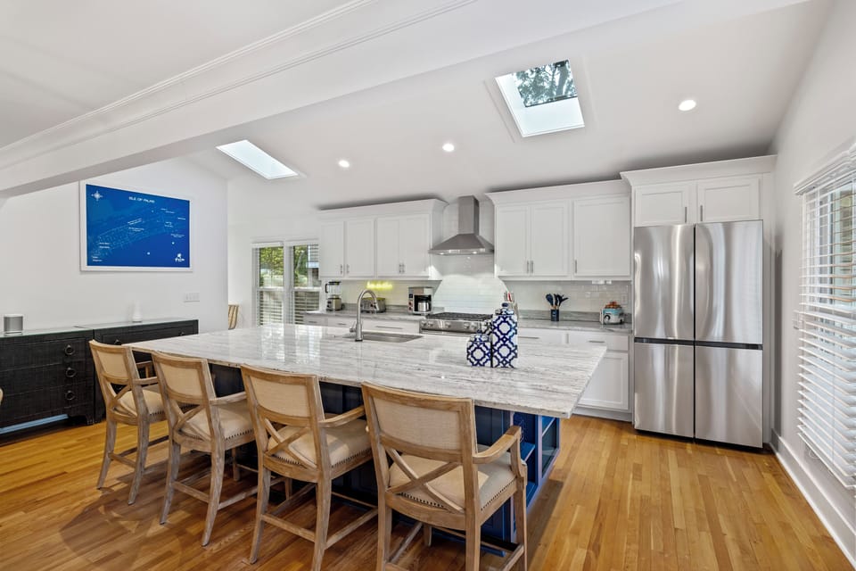 Modern fully equipped kitchen