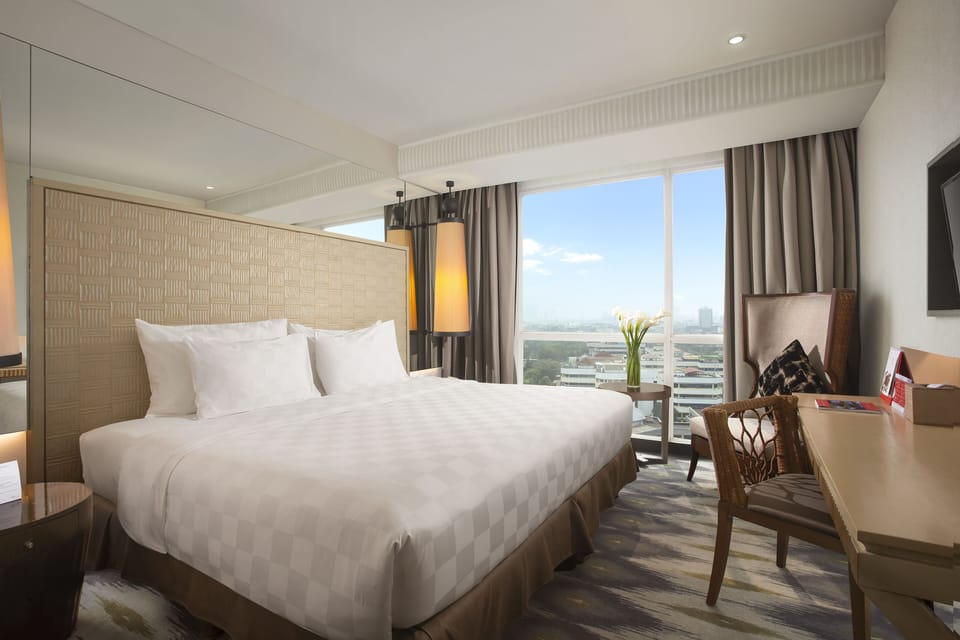 Deluxe Double Room | Premium bedding, memory foam beds, in-room safe, desk