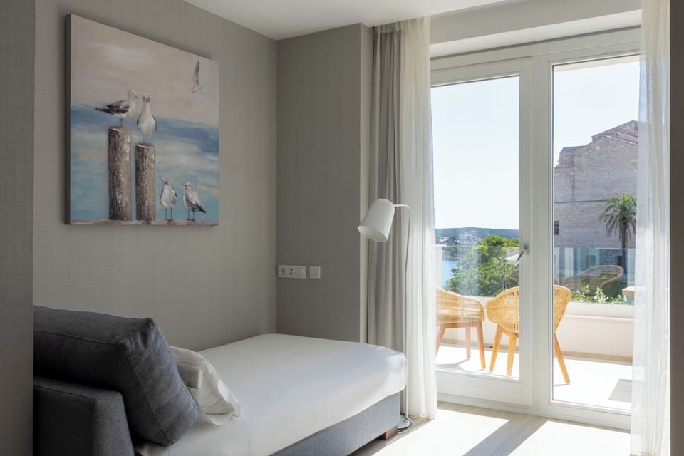 Premium Triple Room, Terrace, Sea View | Minibar, in-room safe, desk, WiFi (free)