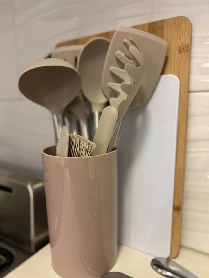 The fully stocked kitchenette includes all utensils, pots and pans, a toaster, blender, and everything you need to prepare anything from full meals to light snacks.