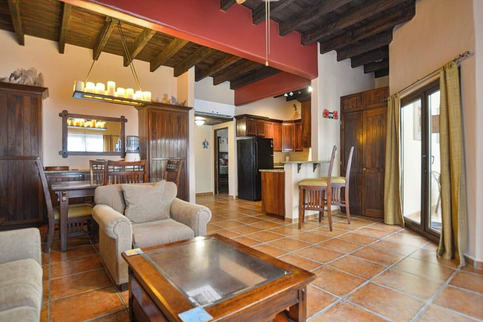 Open plan living area