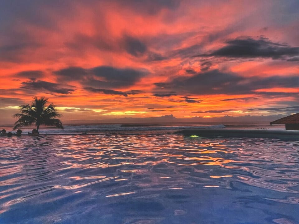 Sunset at Pool