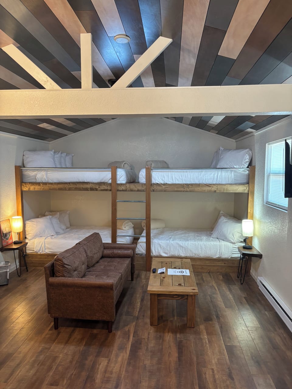 Open Bedroom area and Living Area