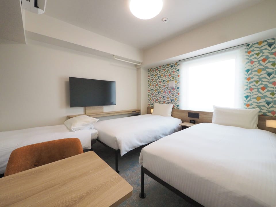 Standard Twin Room, Non Smoking (washing machine,microwave) | Desk, soundproofing, WiFi (free), bed sheets