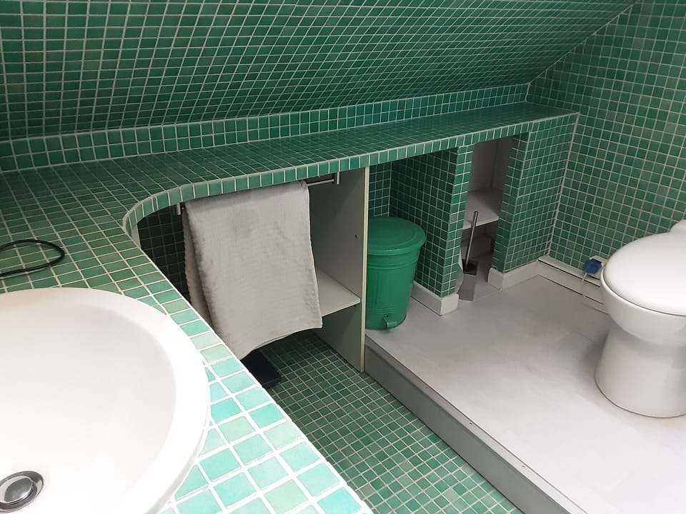 Comfort Double or Twin Room, Garden View | Bathroom
