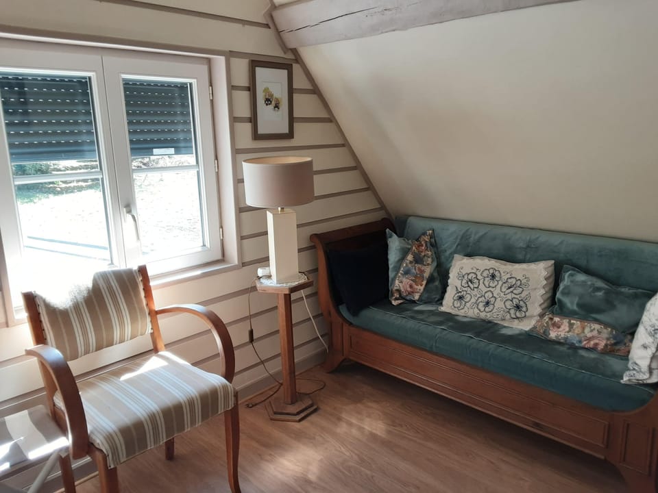 Comfort Double or Twin Room, Garden View | Living area
