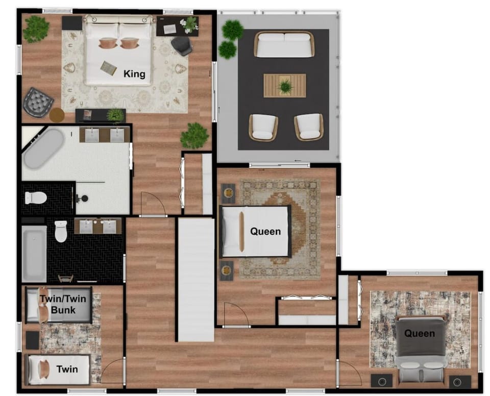 Upstairs Floor Plan