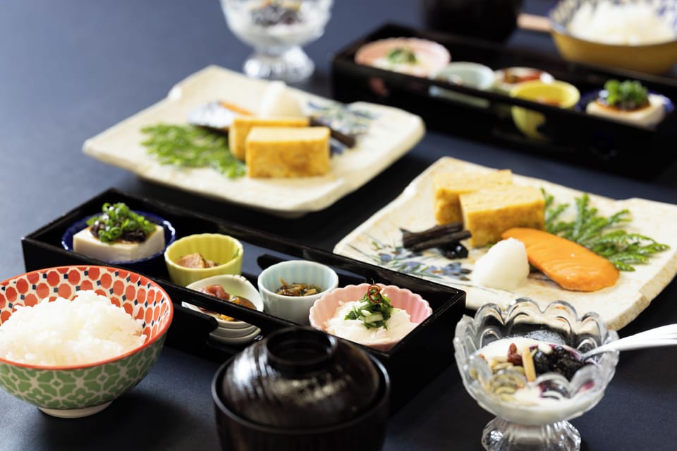 Daily Japanese breakfast for a fee