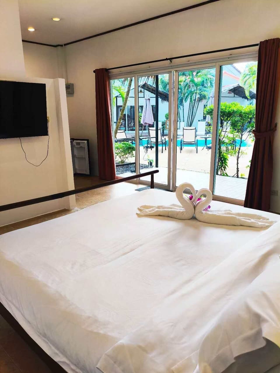 Deluxe Double Room, Pool View | View from room