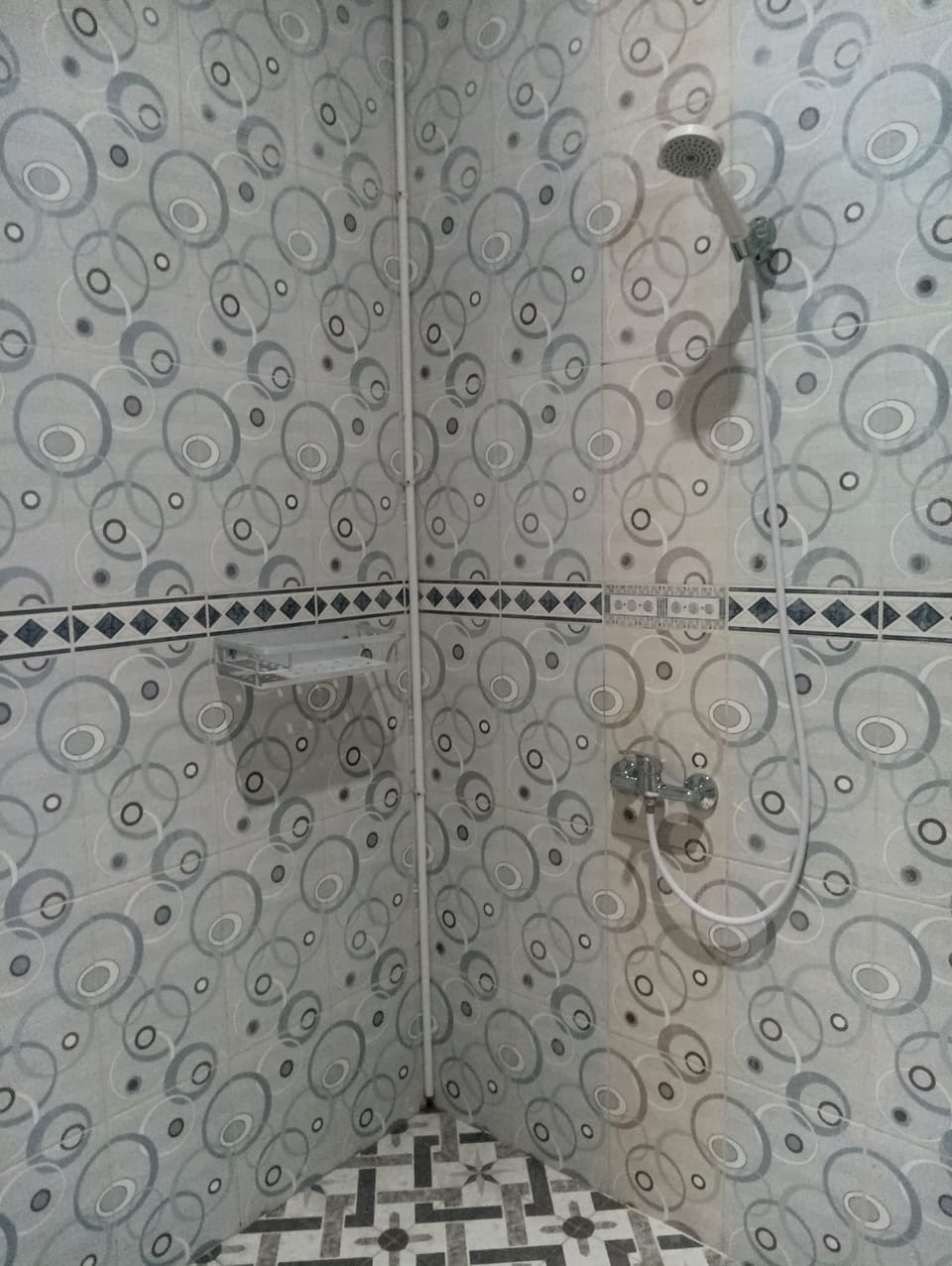 Rainfall showerhead, hair dryer, bidet, towels