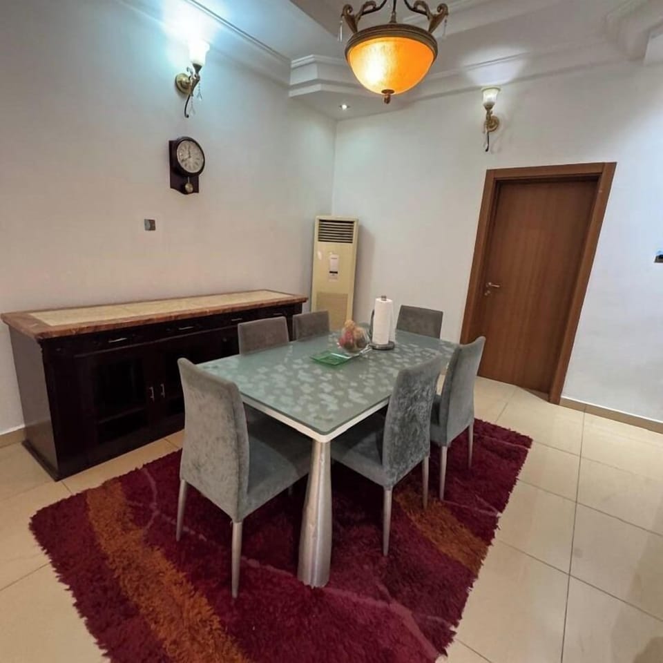 Economy Apartment, Balcony, City View | Dining room