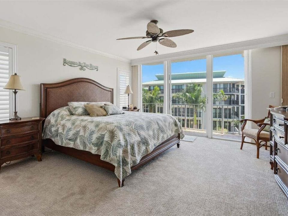 Master Bedroom with private balcony