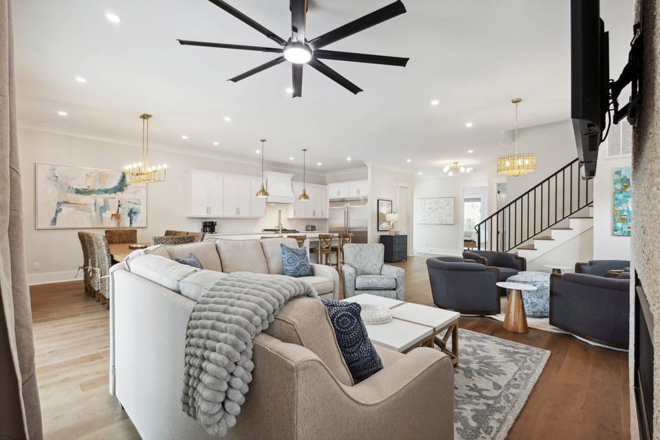 Step into luxury at 23 Bradley Circle, an ocean-view retreat thoughtfully designed for large families or groups.