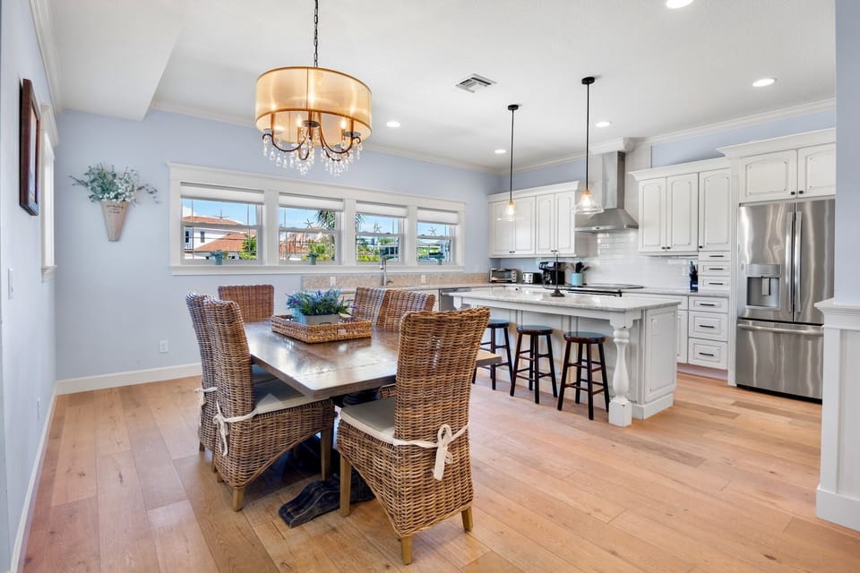 Open social area for guests