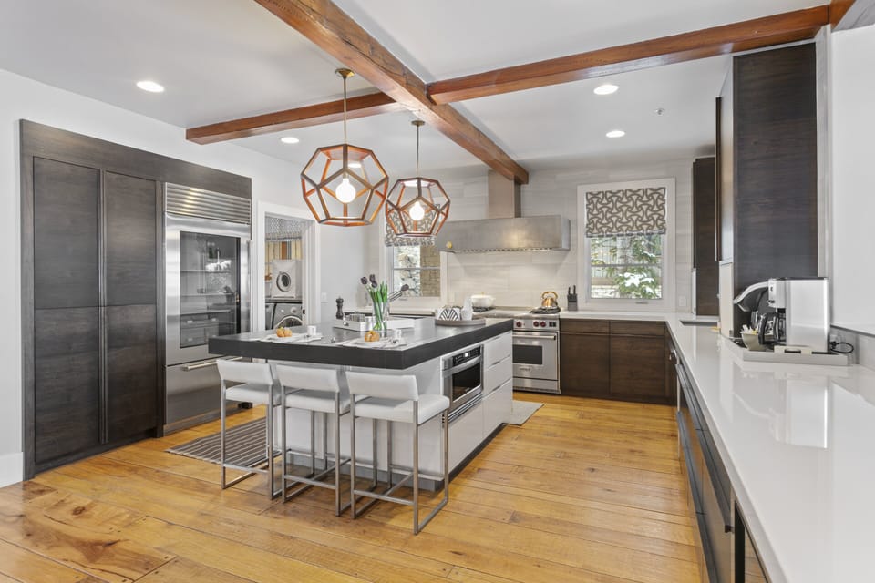 Indoors, Floor, Flooring, Kitchen, Hardwood