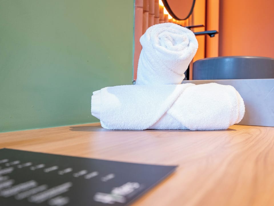 Superior Room | Bathroom | Shower, hair dryer, towels, soap