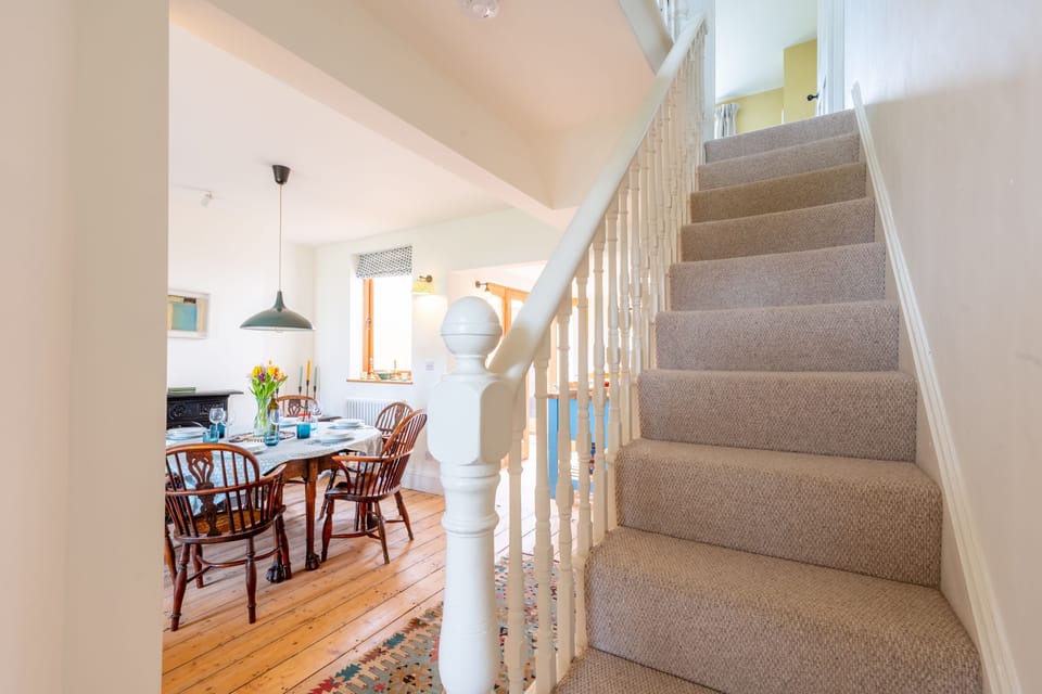 Ocean View, Walberswick: Views of the Walberswick Harbour from the master bedroom