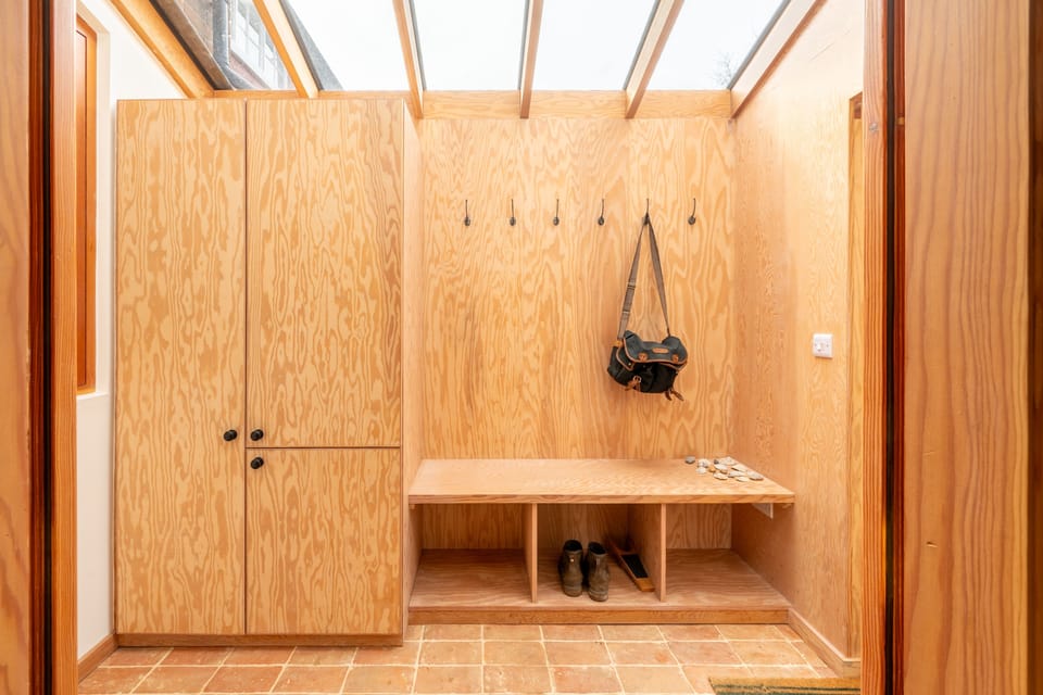 Ground Floor: Entrance into hallway with boot and coat storage