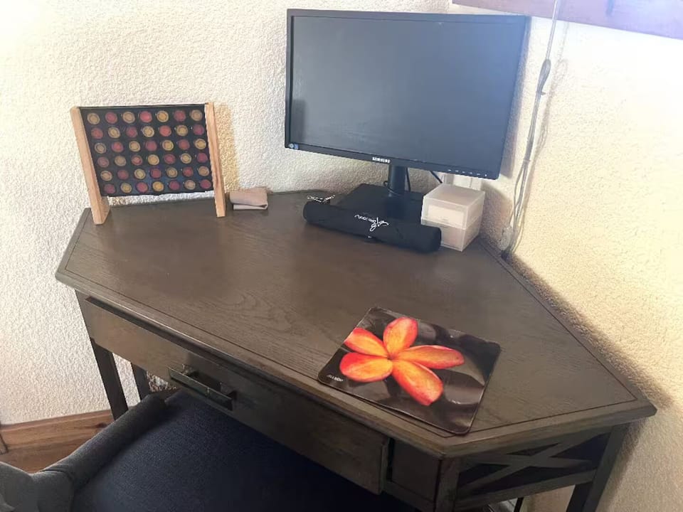 Work station in the event you need one, 