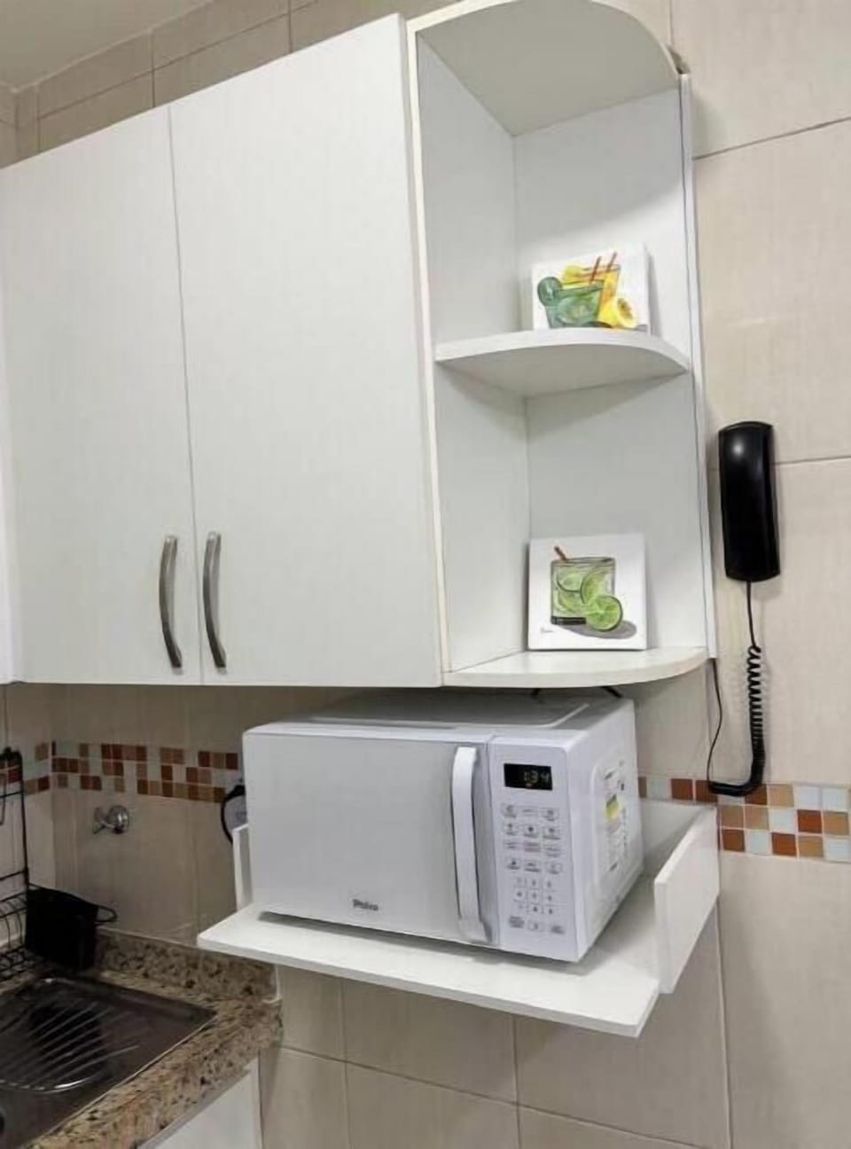 Microwave in Kitchen