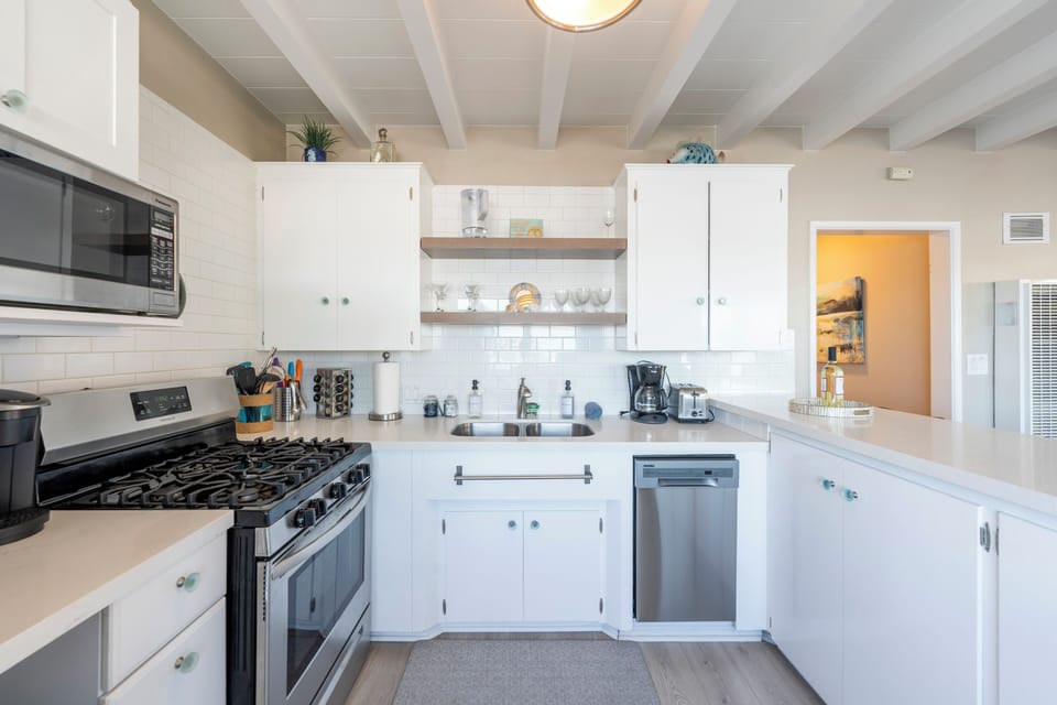 Fully equipped kitchen with all the essentials. (Unit A)