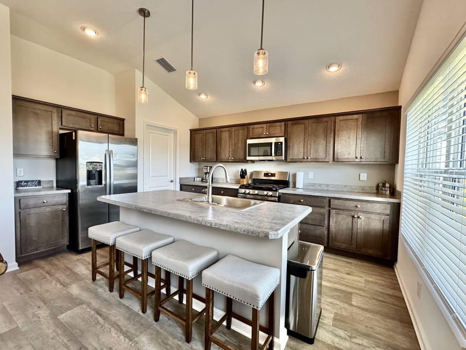 Large Walk-in Pantry to the Right of the Fridge
