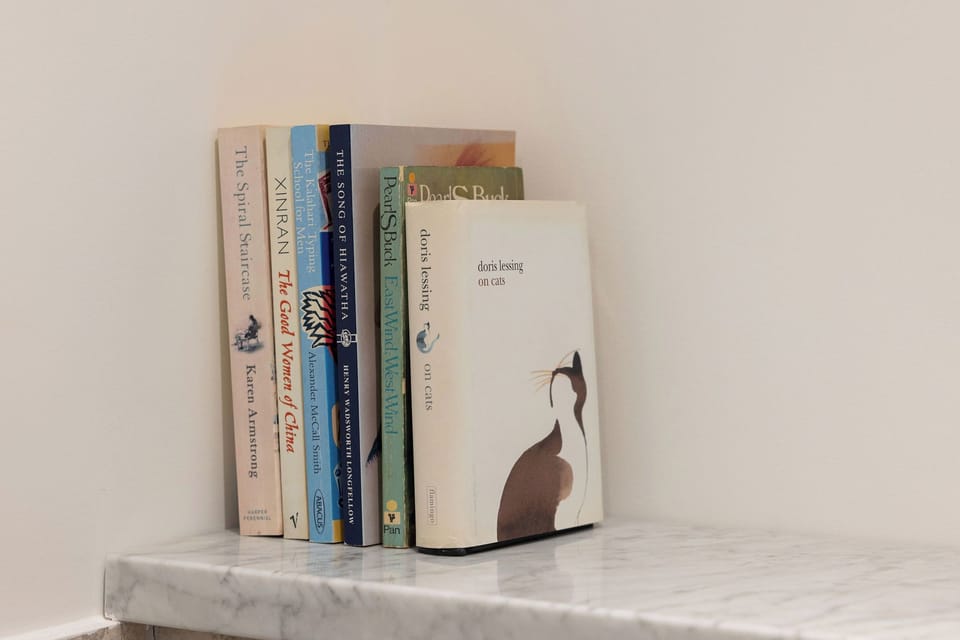 Reading books 