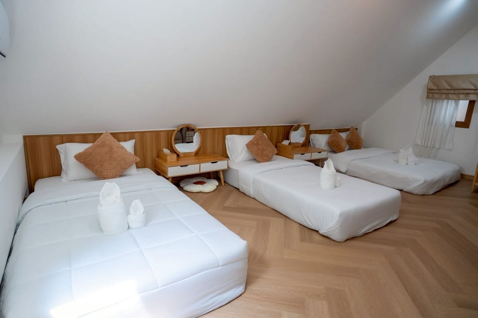 Deluxe Villa, 3 Bedrooms, Pool View | 3 bedrooms, free WiFi, bed sheets