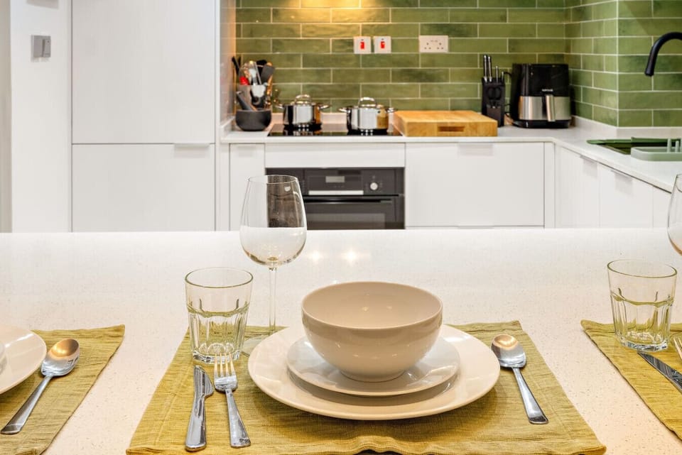 Kitchen: A modern culinary haven ready for your gourmet adventures and delightful meals!