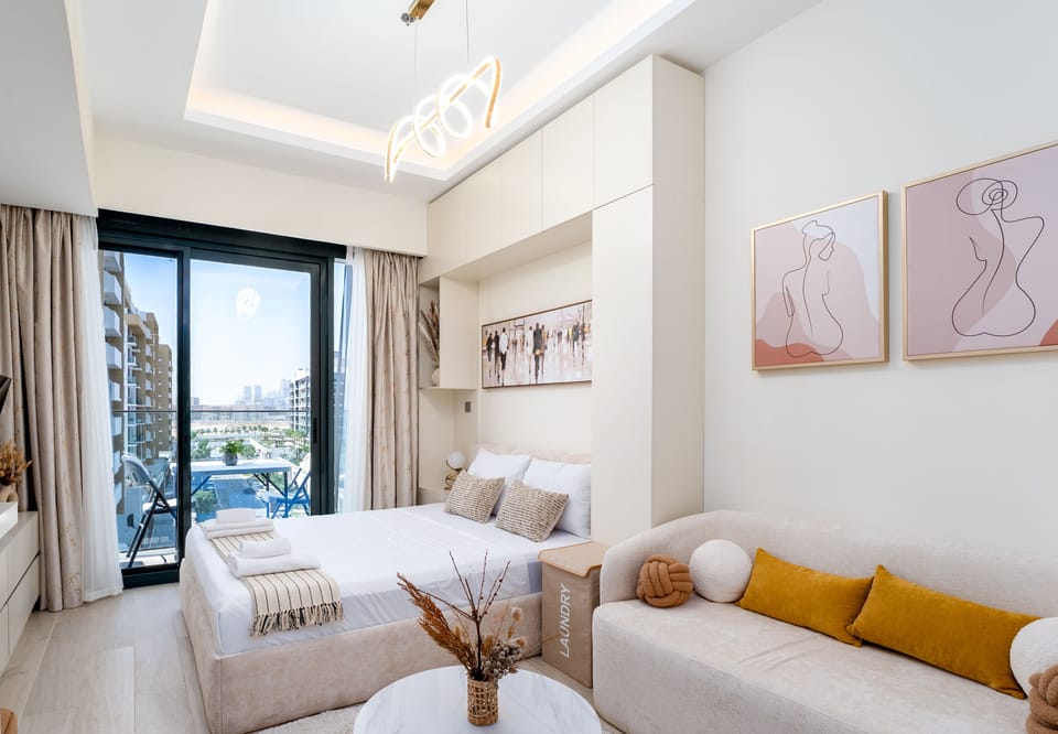 Comfort Apartment, Balcony, Pool View | 1 bedroom, in-room safe, blackout drapes, soundproofing