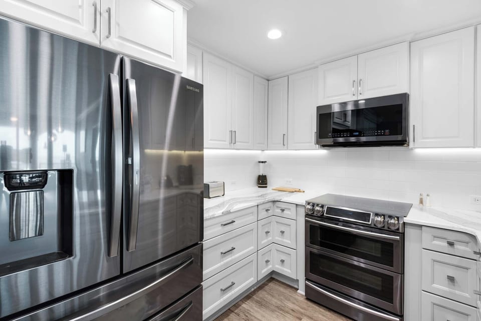Stainless steel appliances