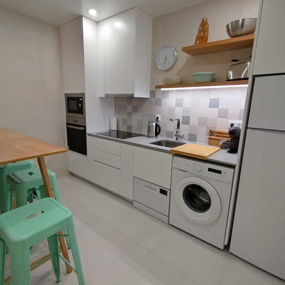 Modern kitchen with all amenities