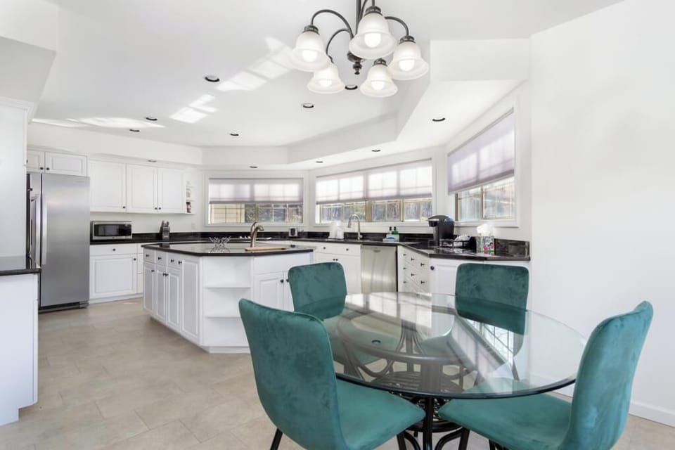 Kitchen Area with an additional dining area.