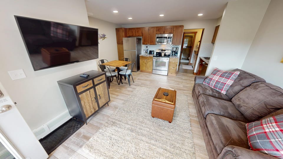 Living Room with Flatscreen - Living Room with Flatscreen