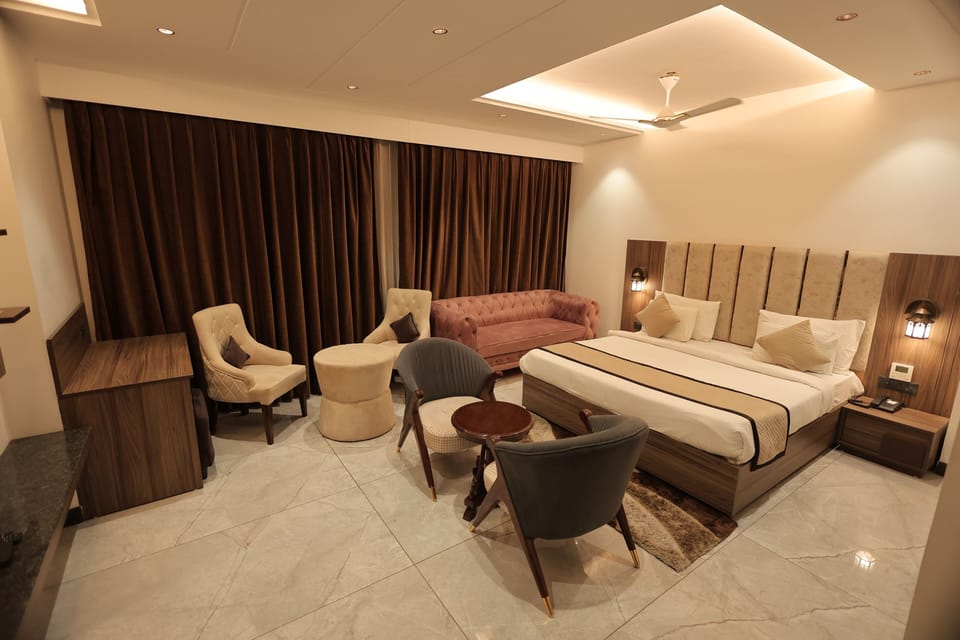 Executive Double Room, City View | Laptop workspace, free WiFi
