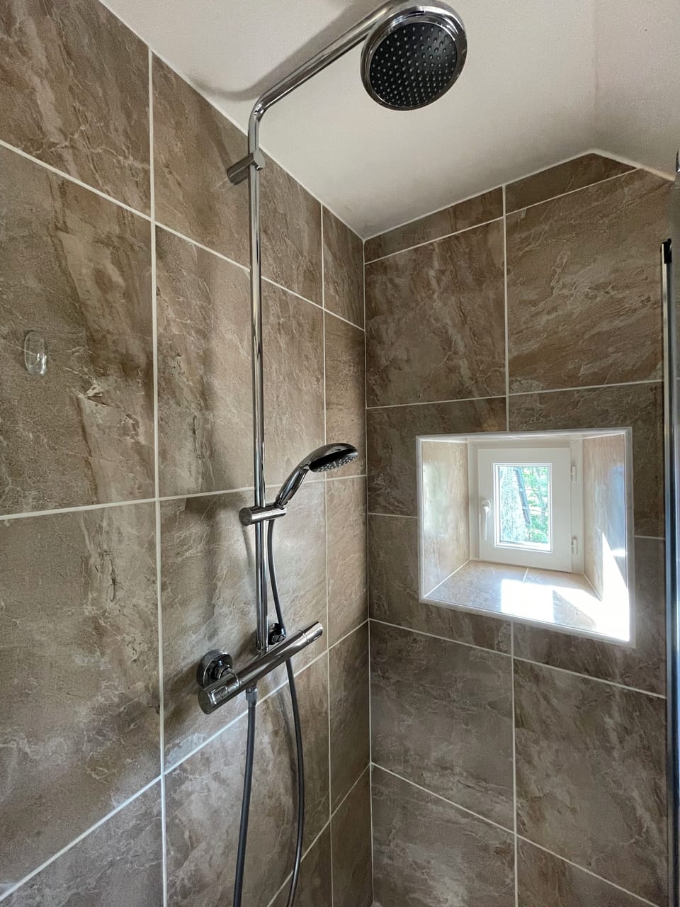 Room, Garden View | Bathroom | Shower, hair dryer, towels, soap