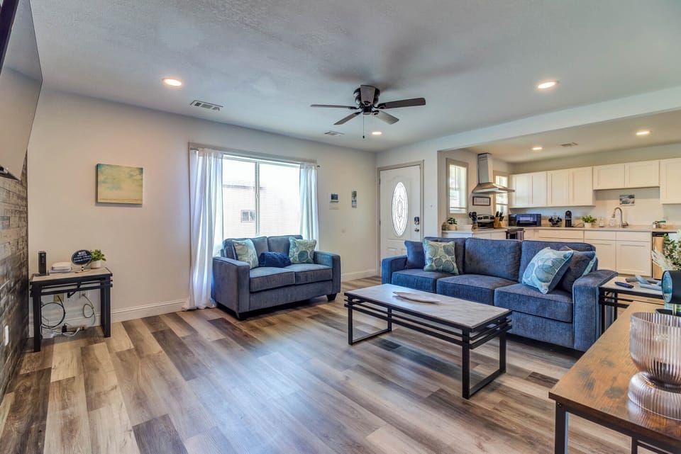 Open living room concept 