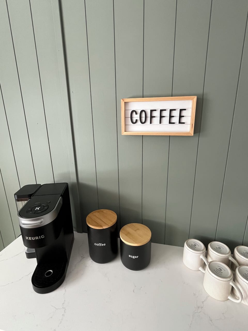 coffee station