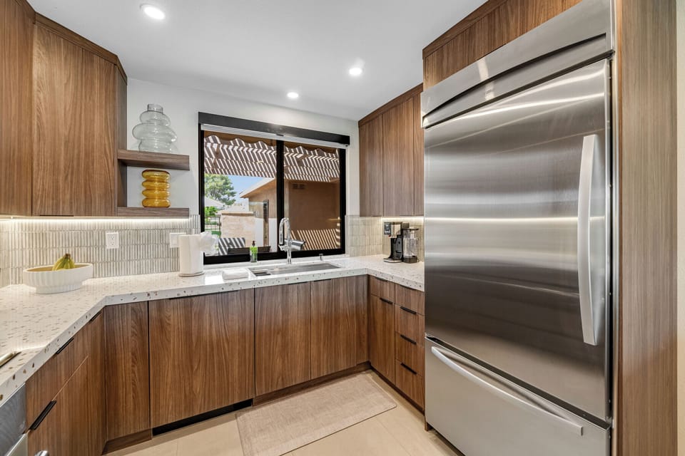 Thermador appliances and coffee area!