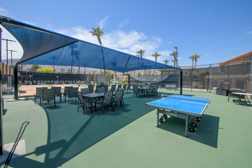 Community Pickle Ball and Ping Pong Area!