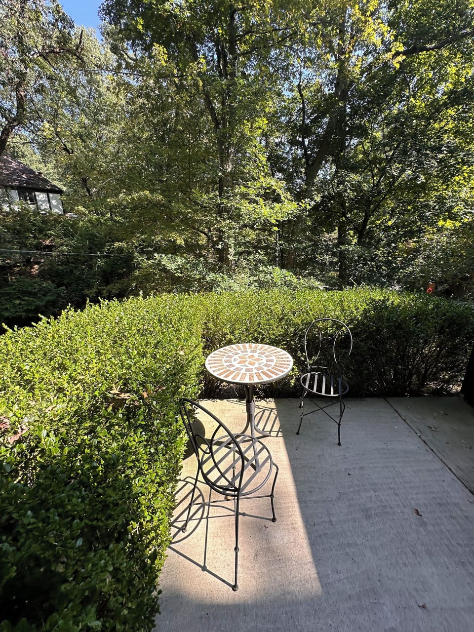 Outdoor dining