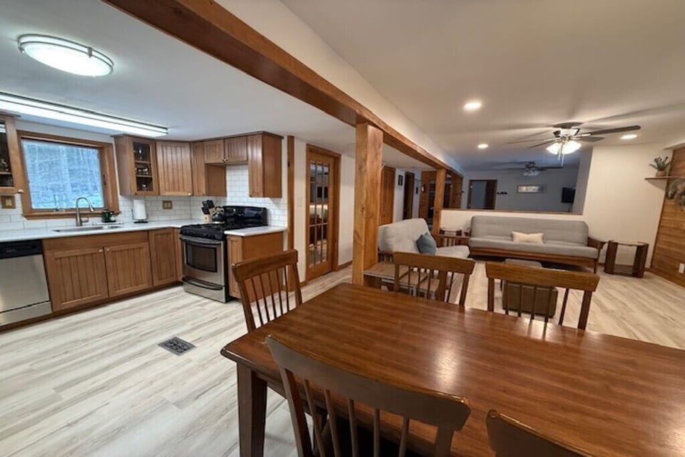 Spacious main living room — ideal for relaxing with family and friends