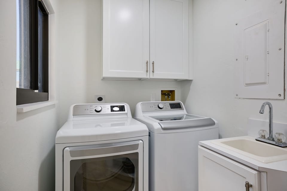 Laundry room and pantry