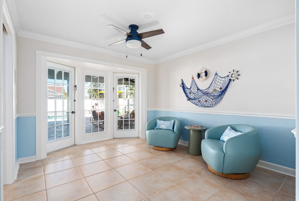 Extra seating to relax!