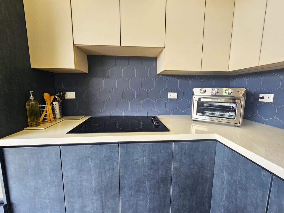 Fully equipped kitchen