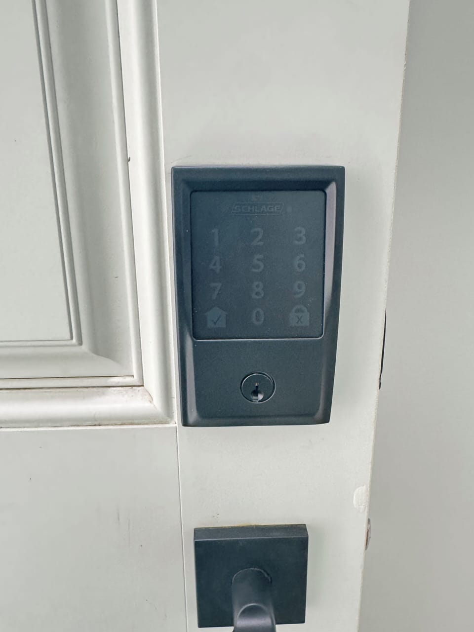 Smart lock for self check in.