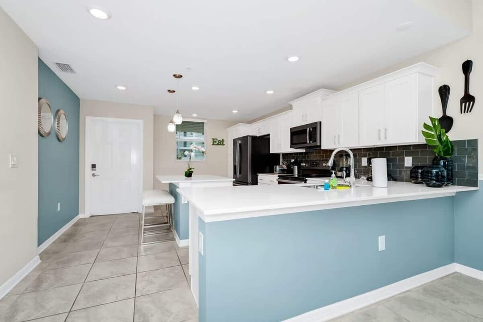 Cook up your favorites in a fully equipped kitchen with everything you need — just like home!