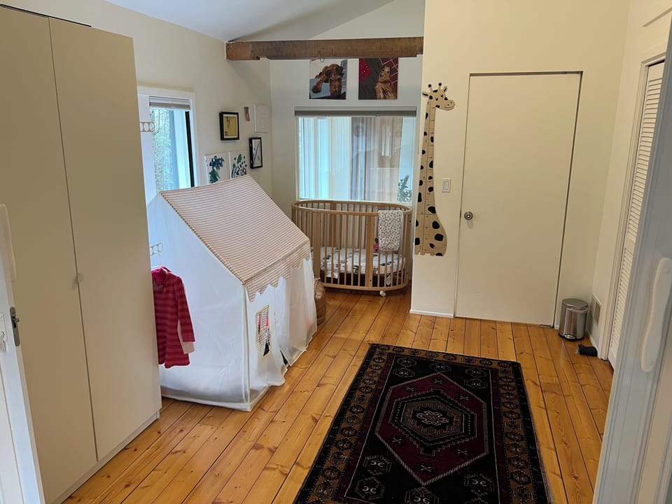 Nursery room, can come with an optional twin bed in place of play house. 