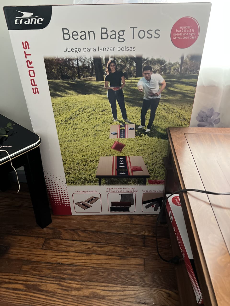 Bean Bag Toss game available for all.