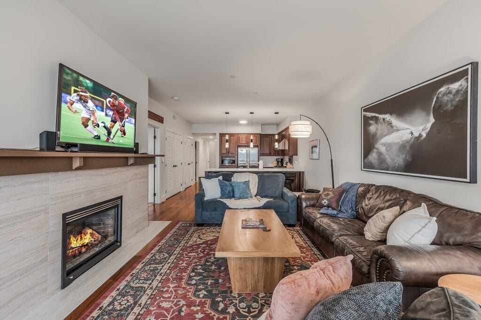 Gather around the cozy fireplace for those chilly evenings